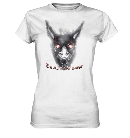Deviliusdrawer Evil Donkey - Ladies Premium Shirt