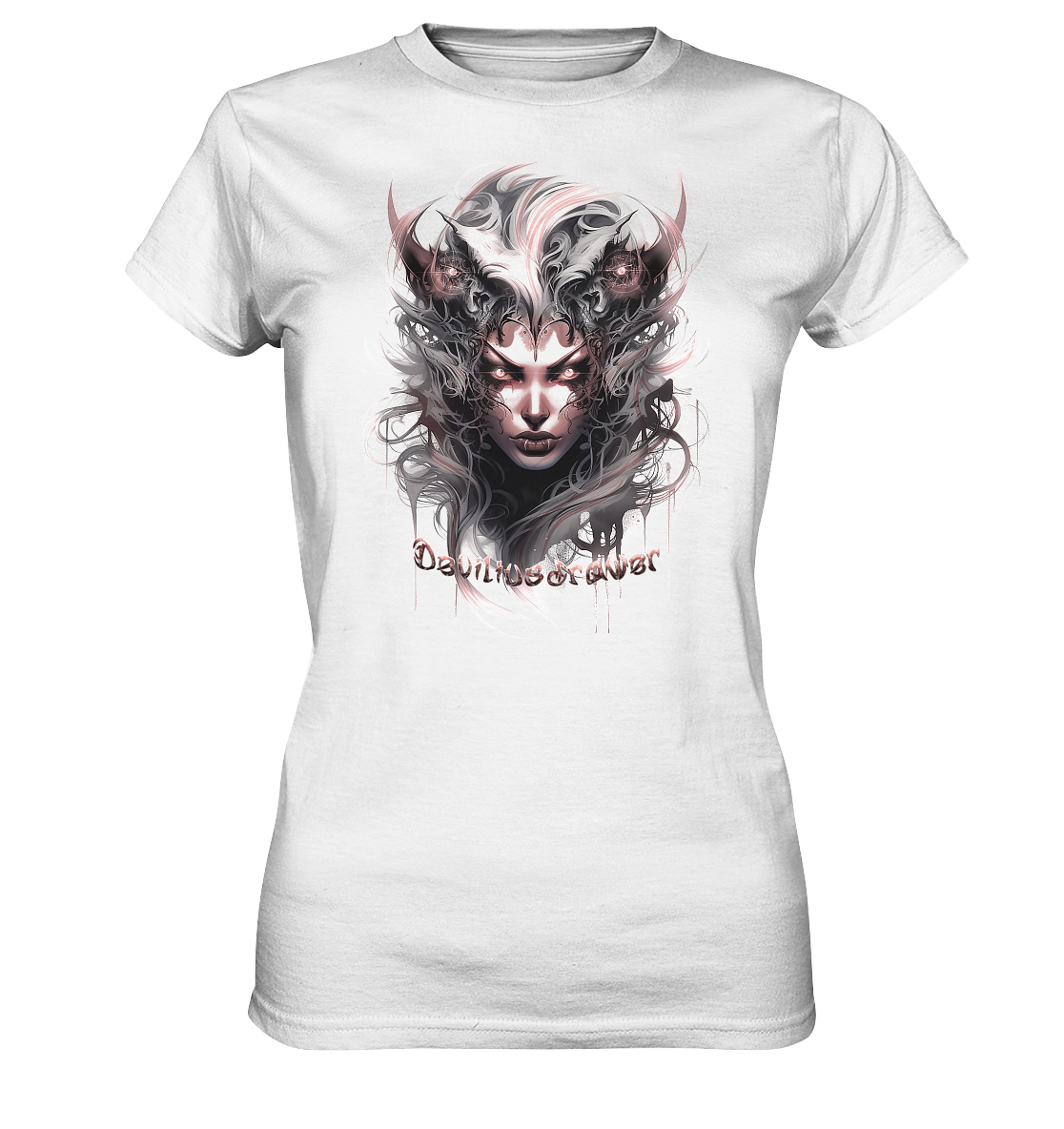 Deviliusdrawer Demonic Elf - Ladies Premium Shirt