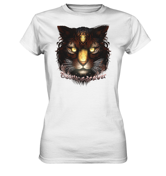 Deviliusdrawer Gold Tigercat - Ladies Premium Shirt