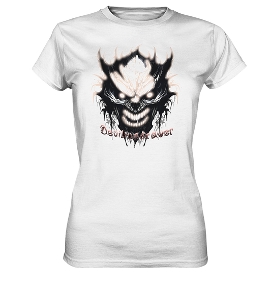 Deviliusdrawer Crazy Glow Devil - Ladies Premium Shirt