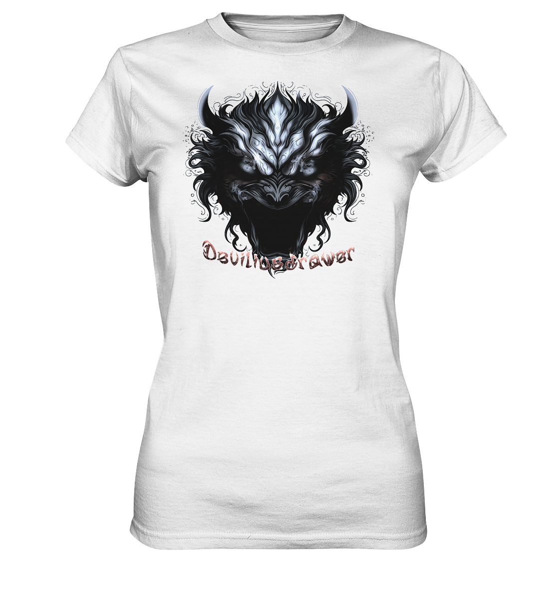 Deviliusdrawer Zombie Demon - Ladies Premium Shirt