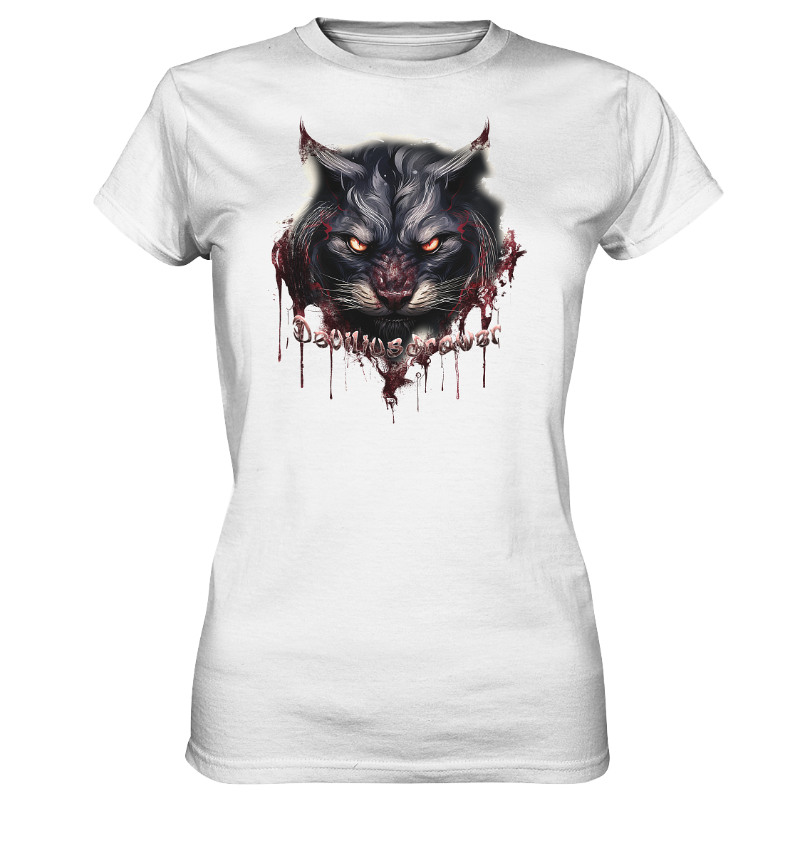 Deviliusdrawer Badass Cat - Ladies Premium Shirt