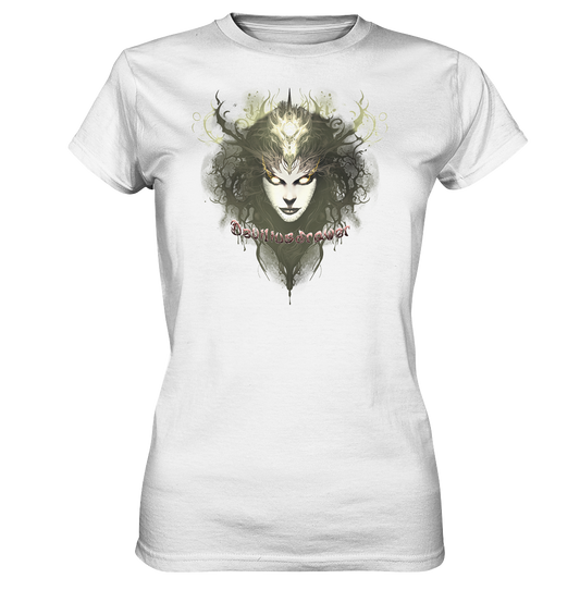 Deviliusdrawer Golden Demonica - Ladies Premium Shirt