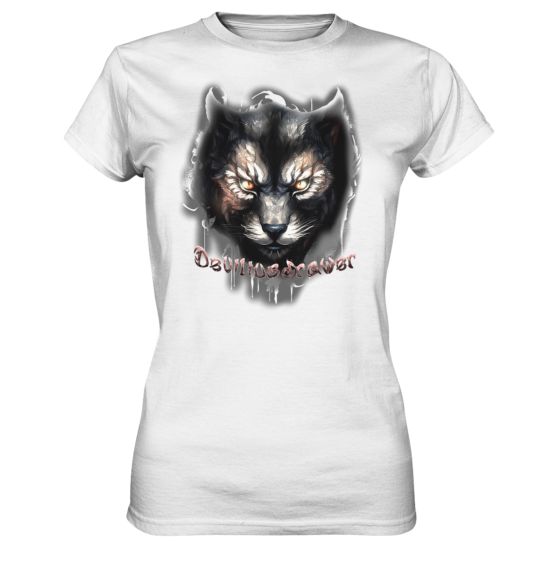 Deviliusdrawer Vampire Cat - Ladies Premium Shirt