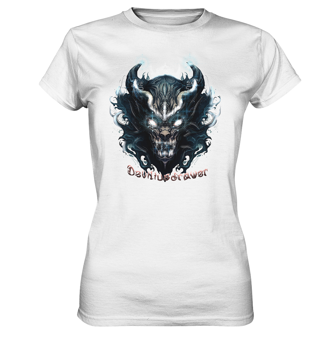 Deviliusdrawer Demonic Star - Ladies Premium Shirt