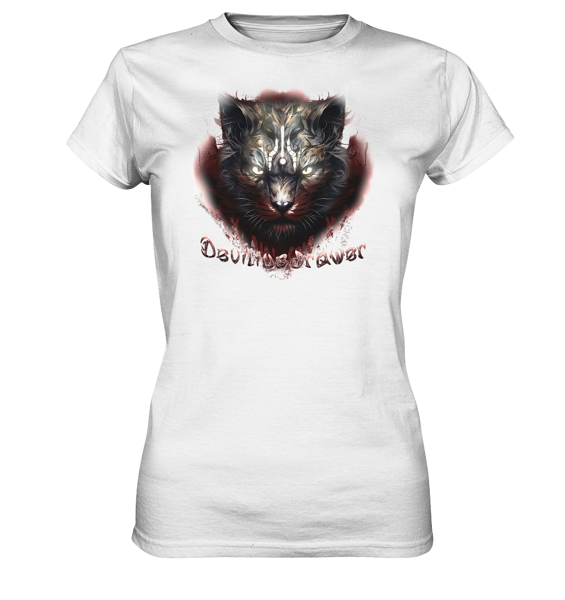 Deviliusdrawer Angry Badass - Ladies Premium Shirt