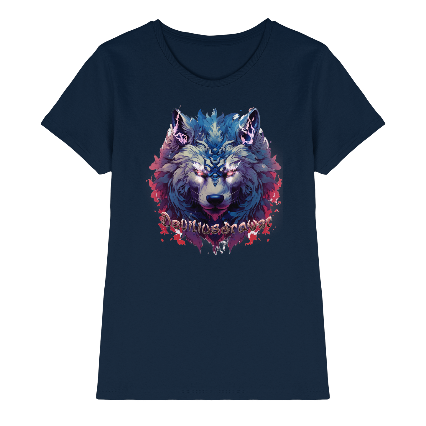 Deviliusdrawer Magic Wolf - Ladies Premium Shirt