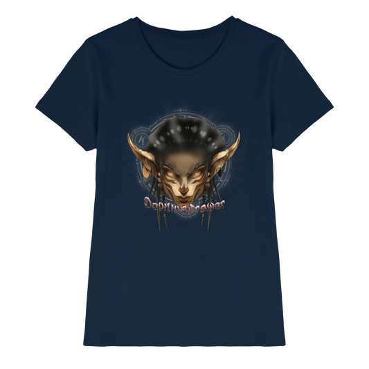 Deviliusdrawer Gold Magician Elf - Ladies Premium Shirt