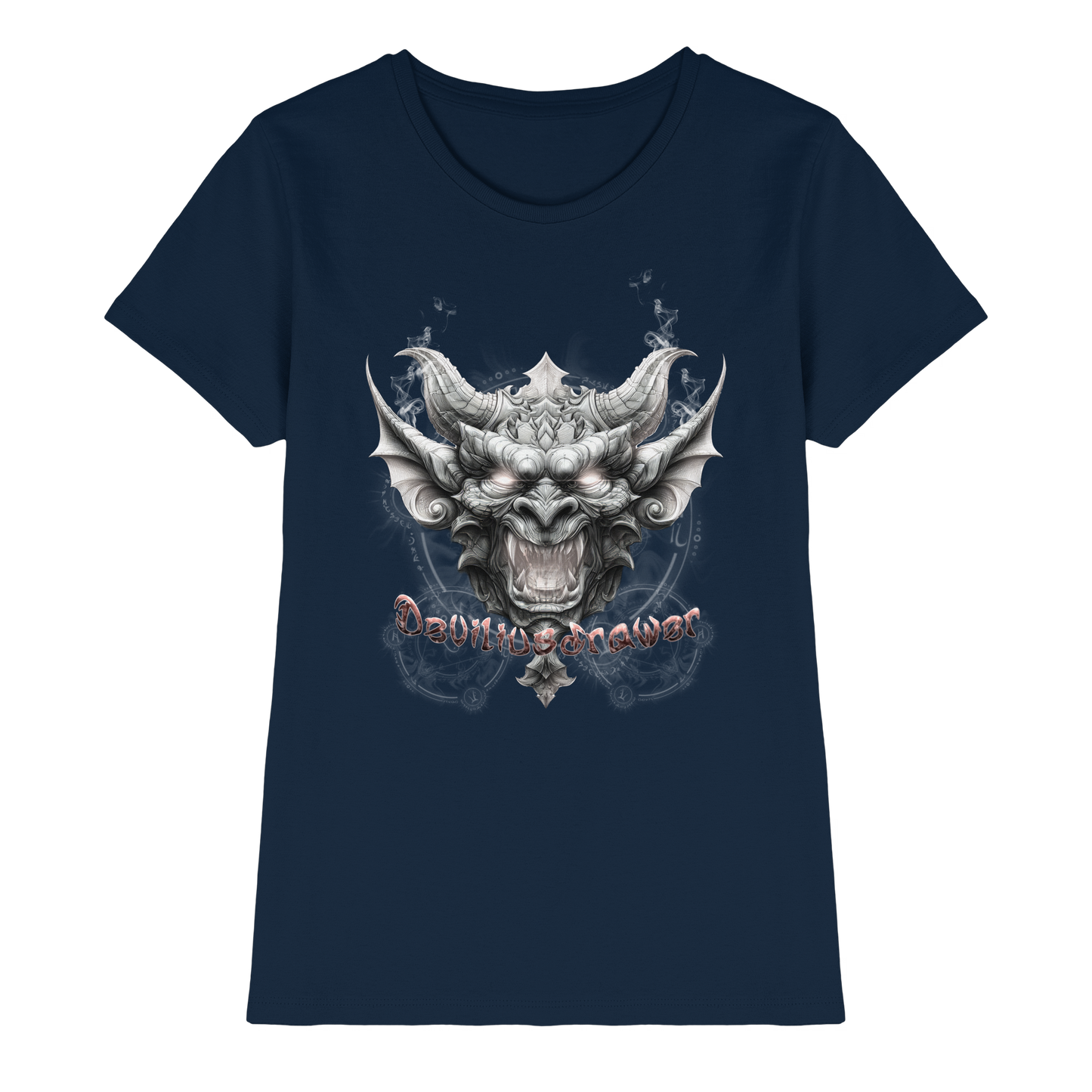 Deviliusdrawer Dark Gargoyl - Ladies Premium Shirt