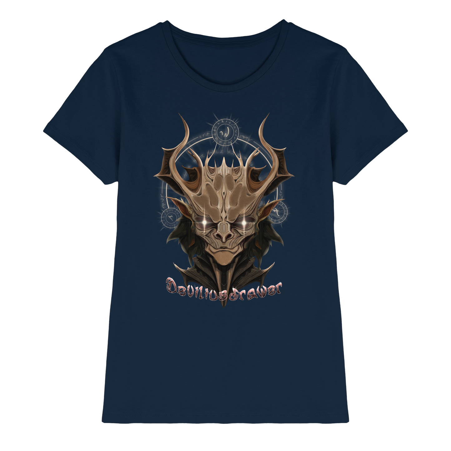 Deviliusdrawer Dark Magician Elf - Ladies Premium Shirt
