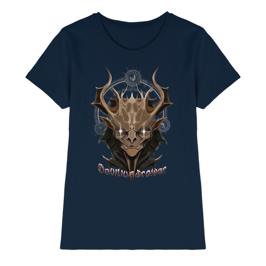 Deviliusdrawer Dark Magician Elf - Ladies Premium Shirt
