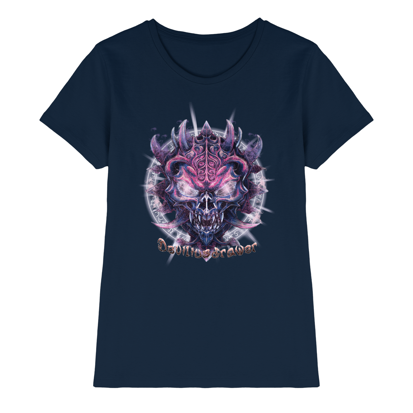 Deviliusdrawer Fire Demon - Ladies Premium Shirt