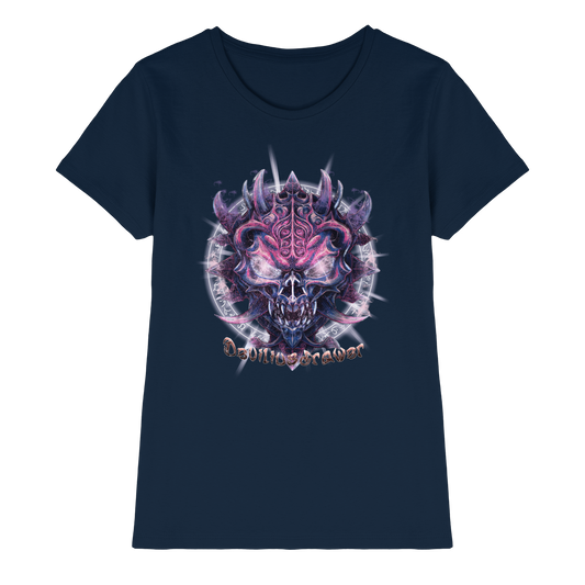 Deviliusdrawer Fire Demon - Ladies Premium Shirt
