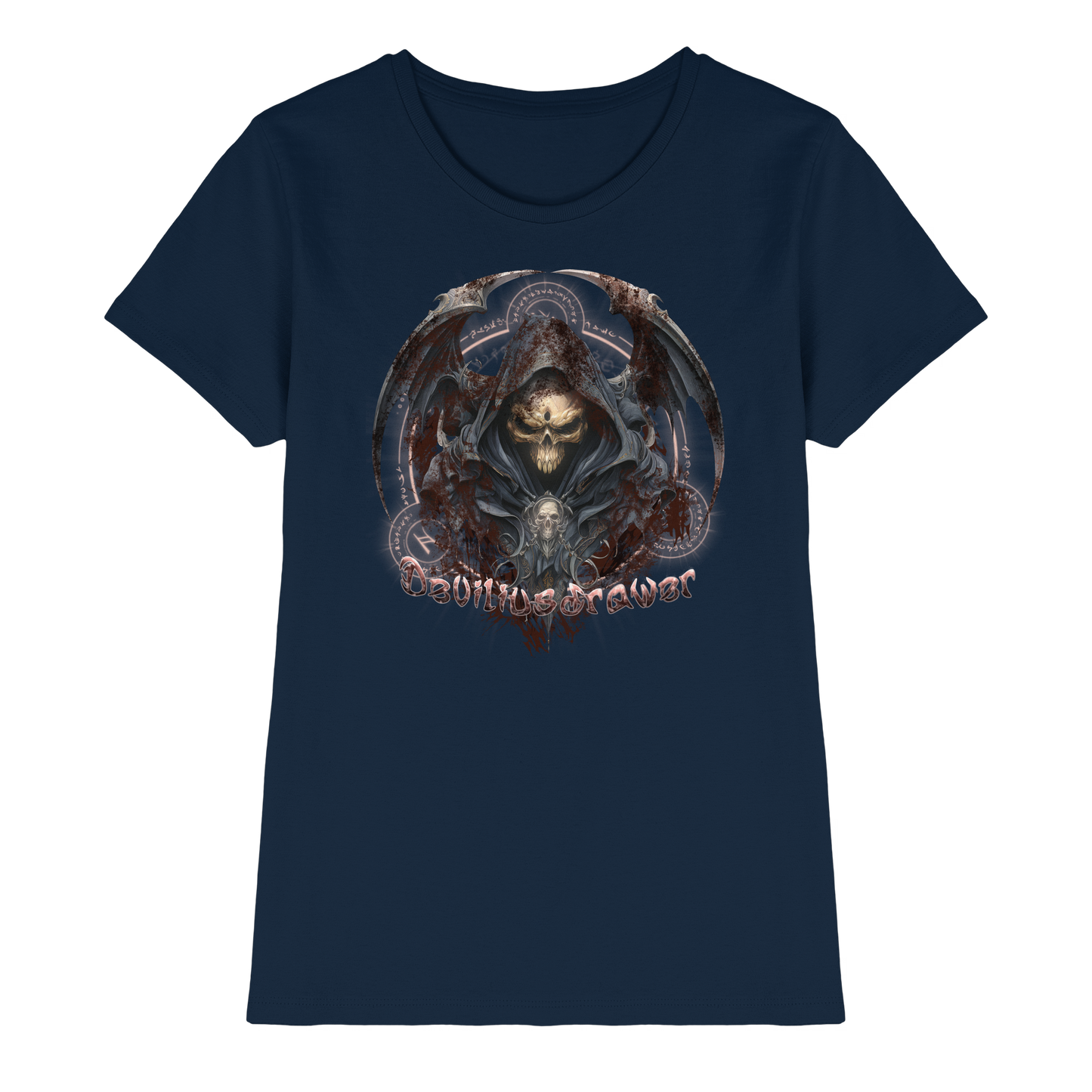 Deviliusdrawer Death Reaper - Ladies Premium Shirt