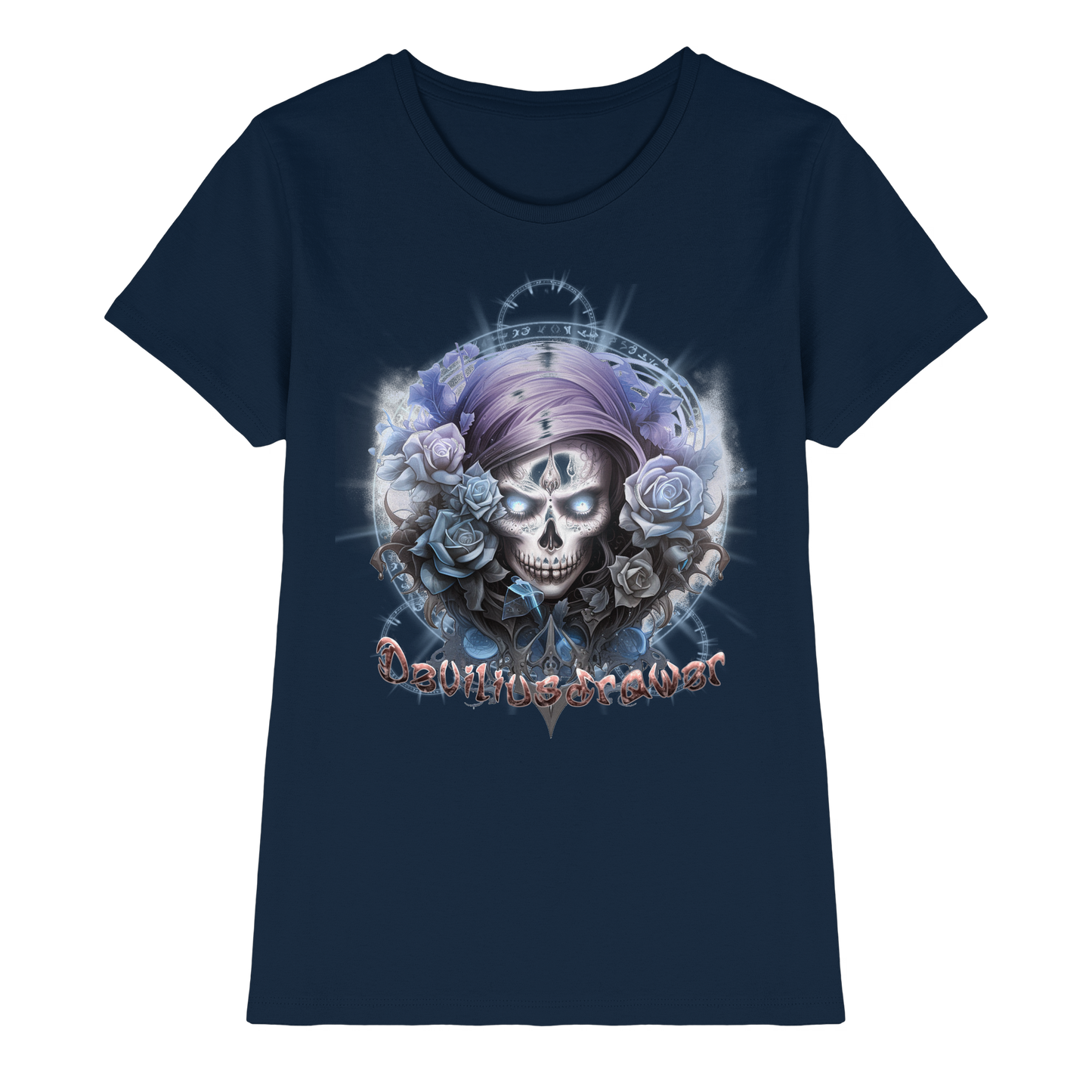 Deviliusdrawer Death Beauty - Ladies Premium Shirt