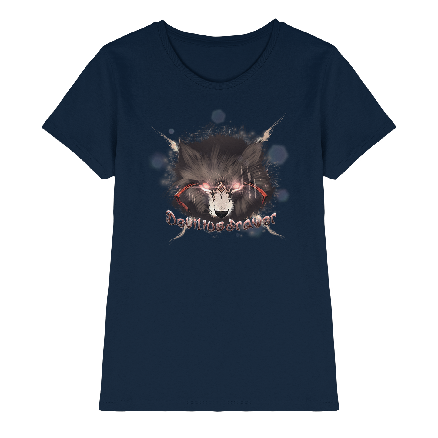 Deviliusdrawer Sparking Wolf - Ladies Premium Shirt