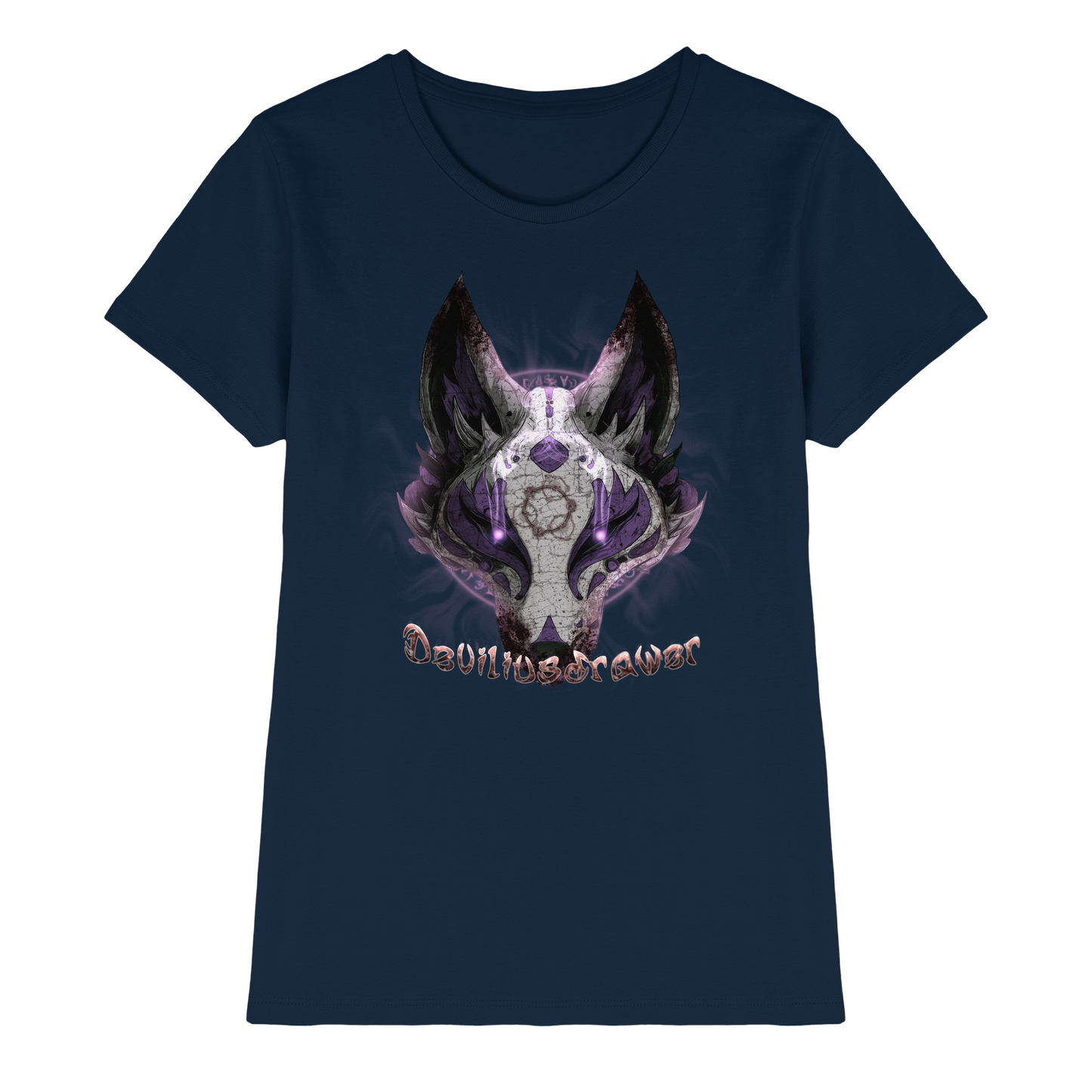 Deviliusdrawer Dark Kitsune - Ladies Premium Shirt