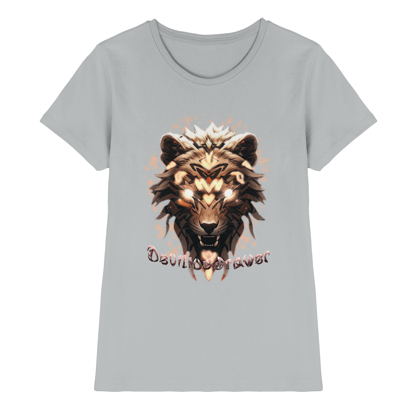 Deviliusdrawer Gold Weartiger - Ladies Premium Shirt