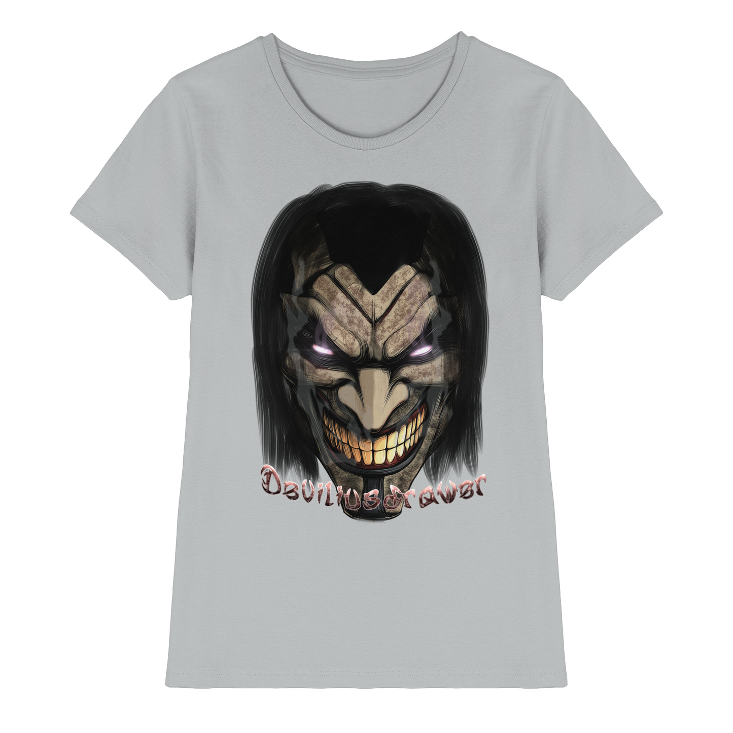 Deviliusdrawer Smiling Devil - Ladies Premium Shirt