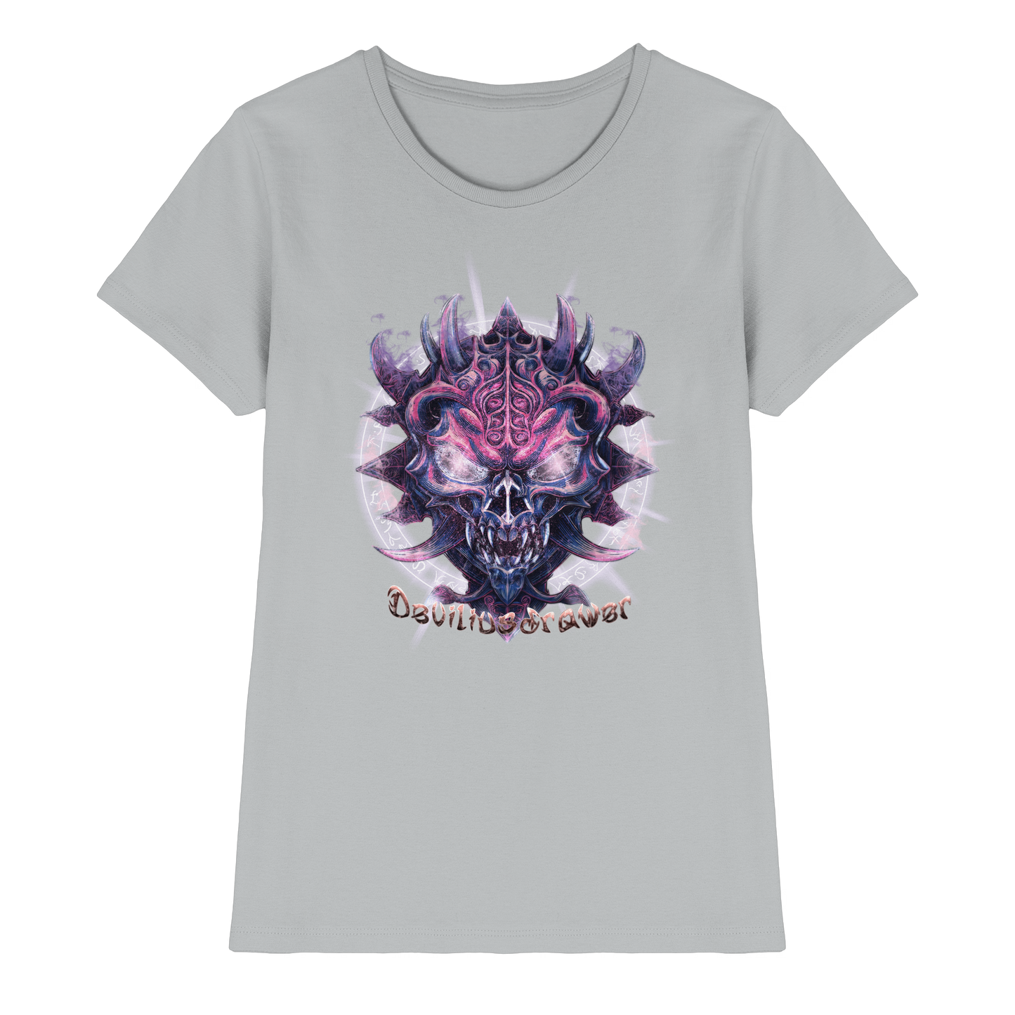 Deviliusdrawer Fire Demon - Ladies Premium Shirt