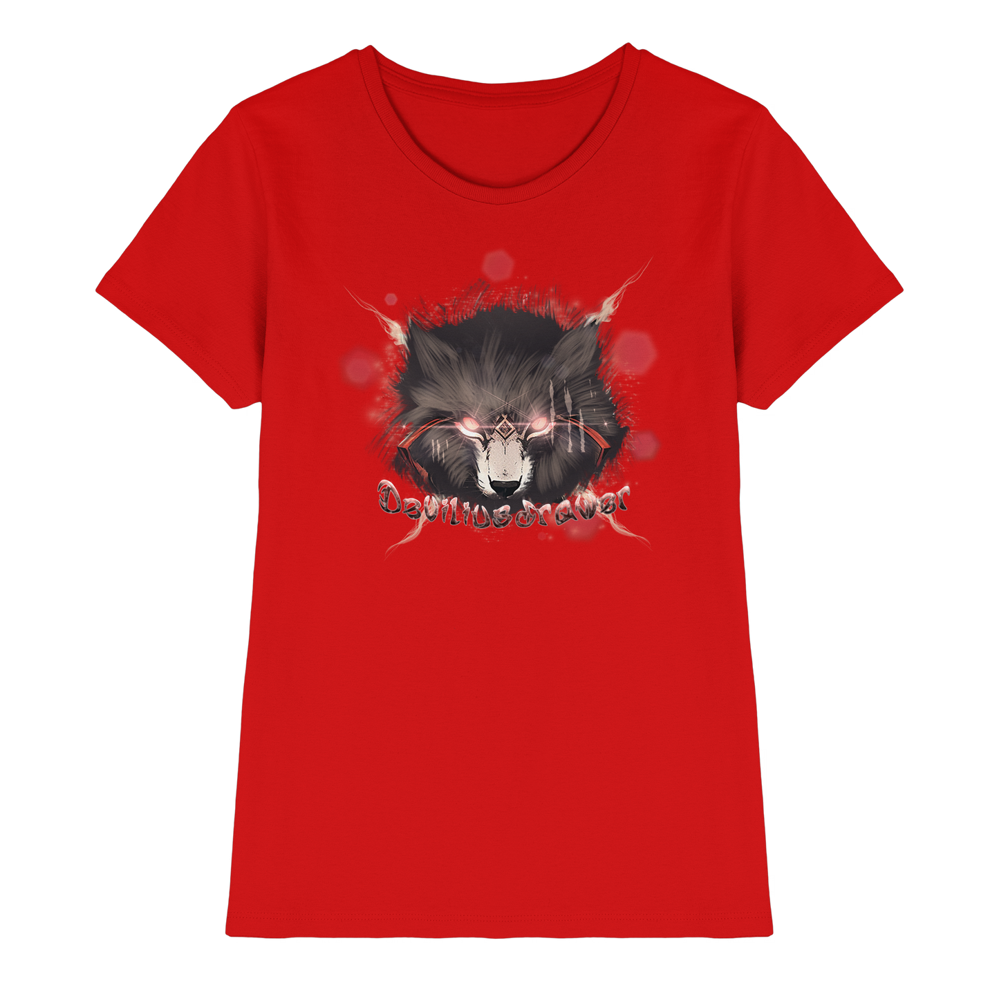 Deviliusdrawer Sparking Wolf - Ladies Premium Shirt