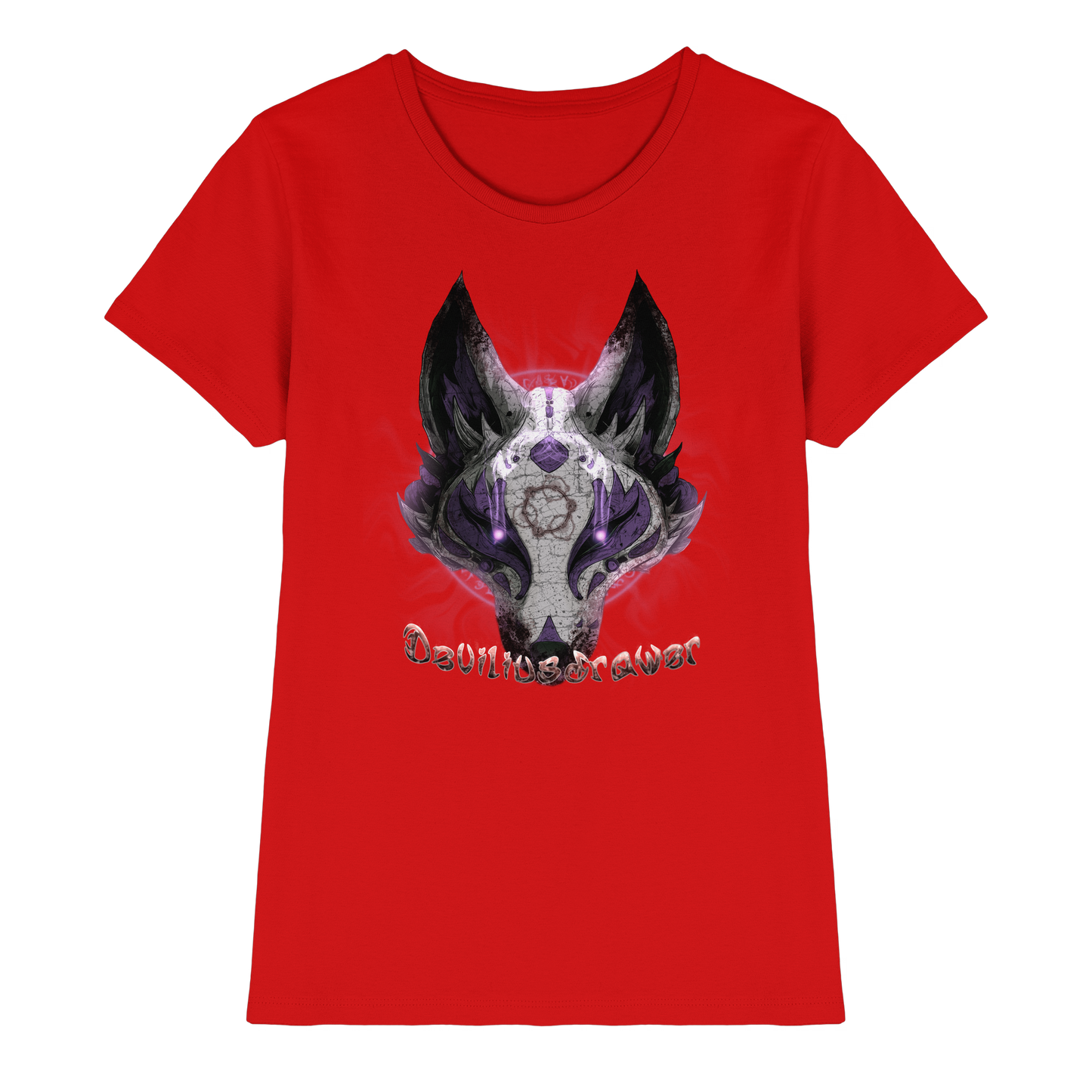 Deviliusdrawer Dark Kitsune - Ladies Premium Shirt