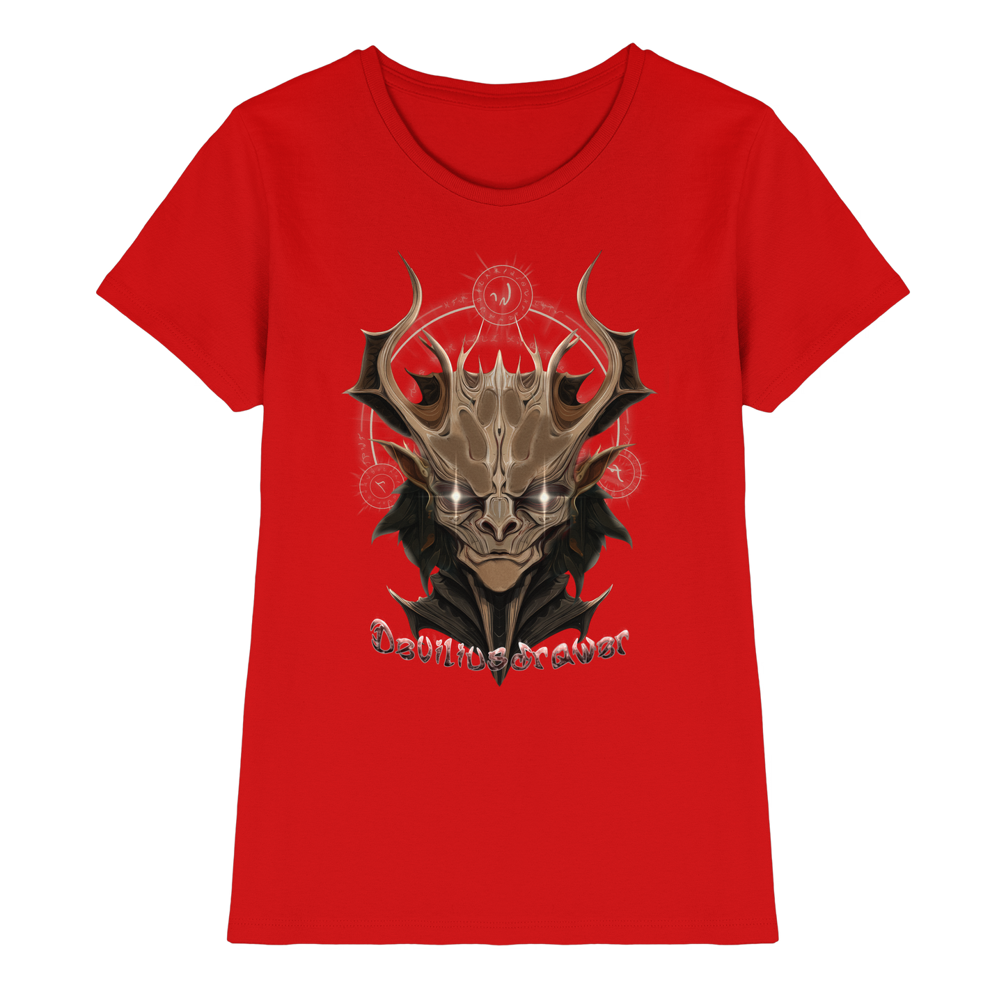 Deviliusdrawer Dark Magician Elf - Ladies Premium Shirt