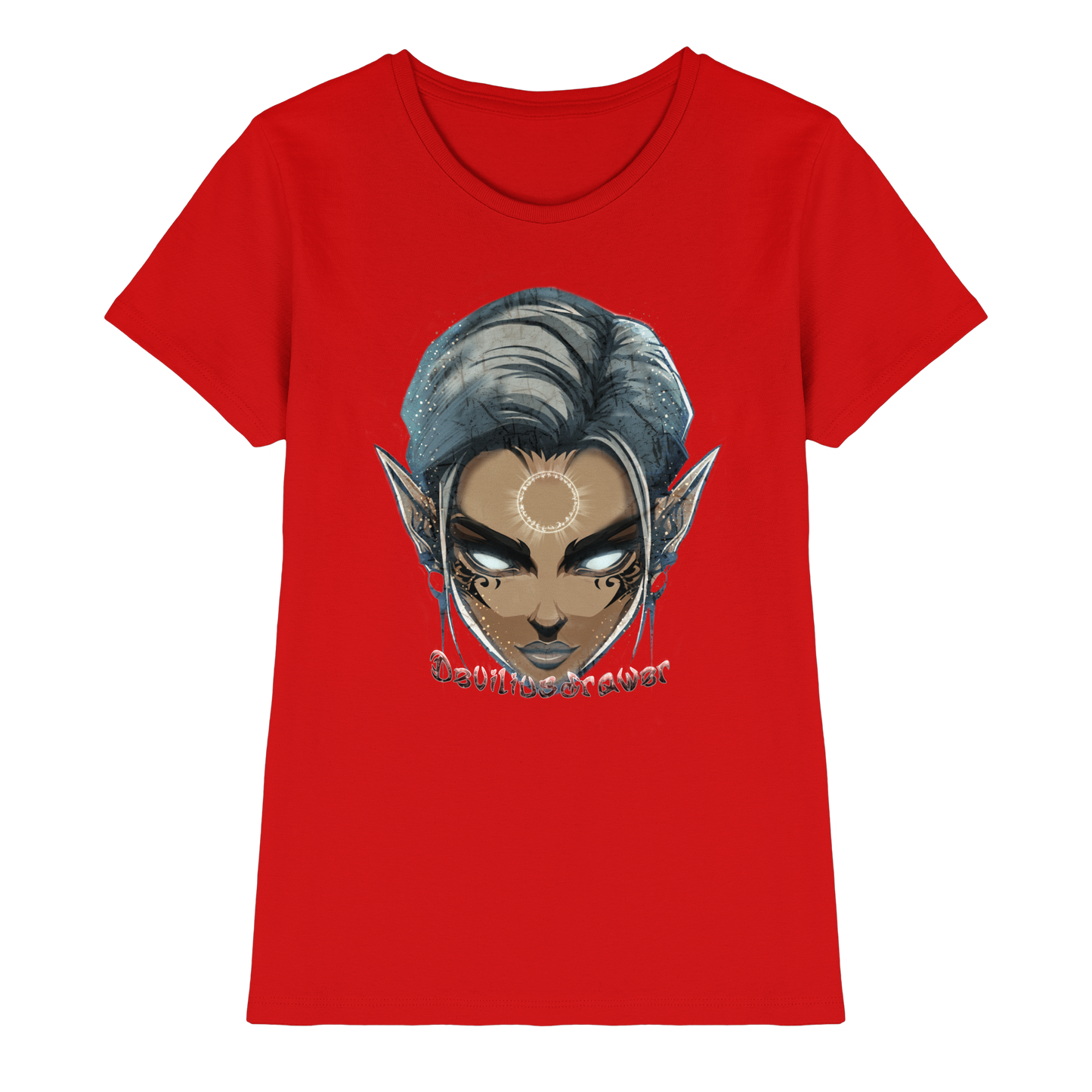 Deviliusdrawer Magician Elf - Ladies Premium Shirt