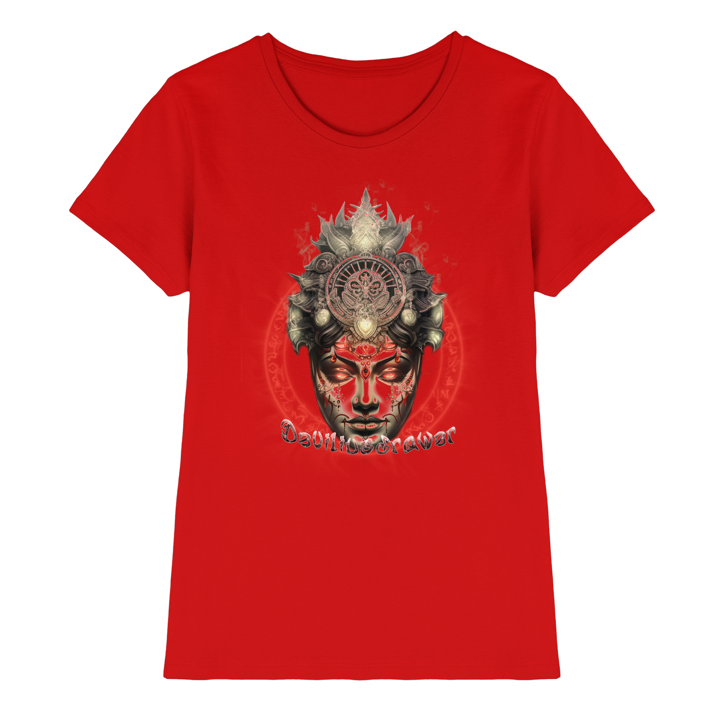 Deviliusdrawer Devils Godess - Ladies Premium Shirt