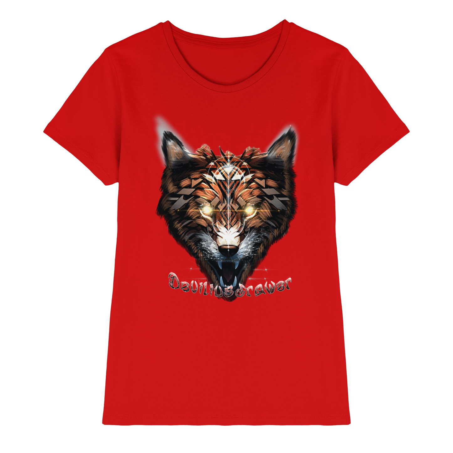 Deviliusdrawer Foxwolf - Ladies Premium Shirt