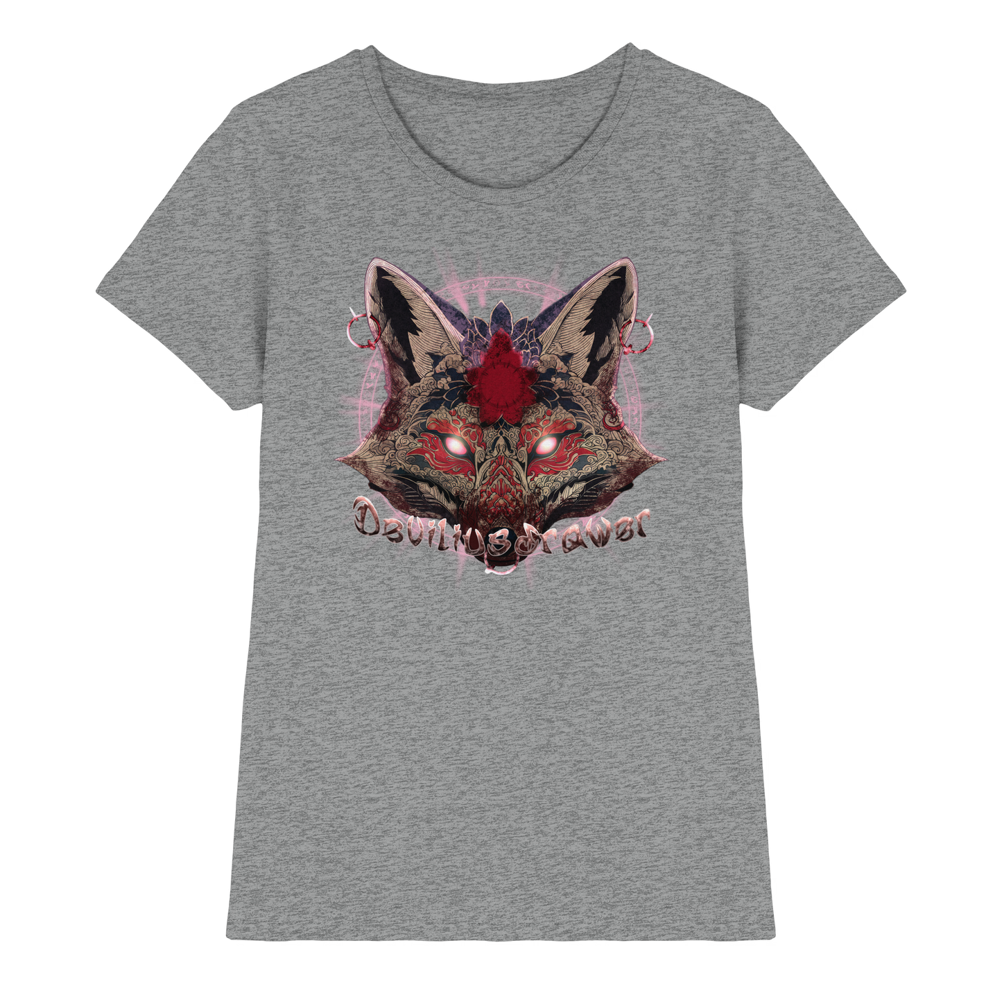 Deviliusdrawer Demon Kitsune - Ladies Premium Shirt
