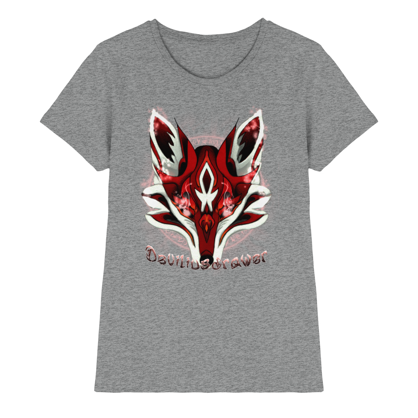 Deviliusdrawer Red Eyed Fox - Ladies Premium Shirt