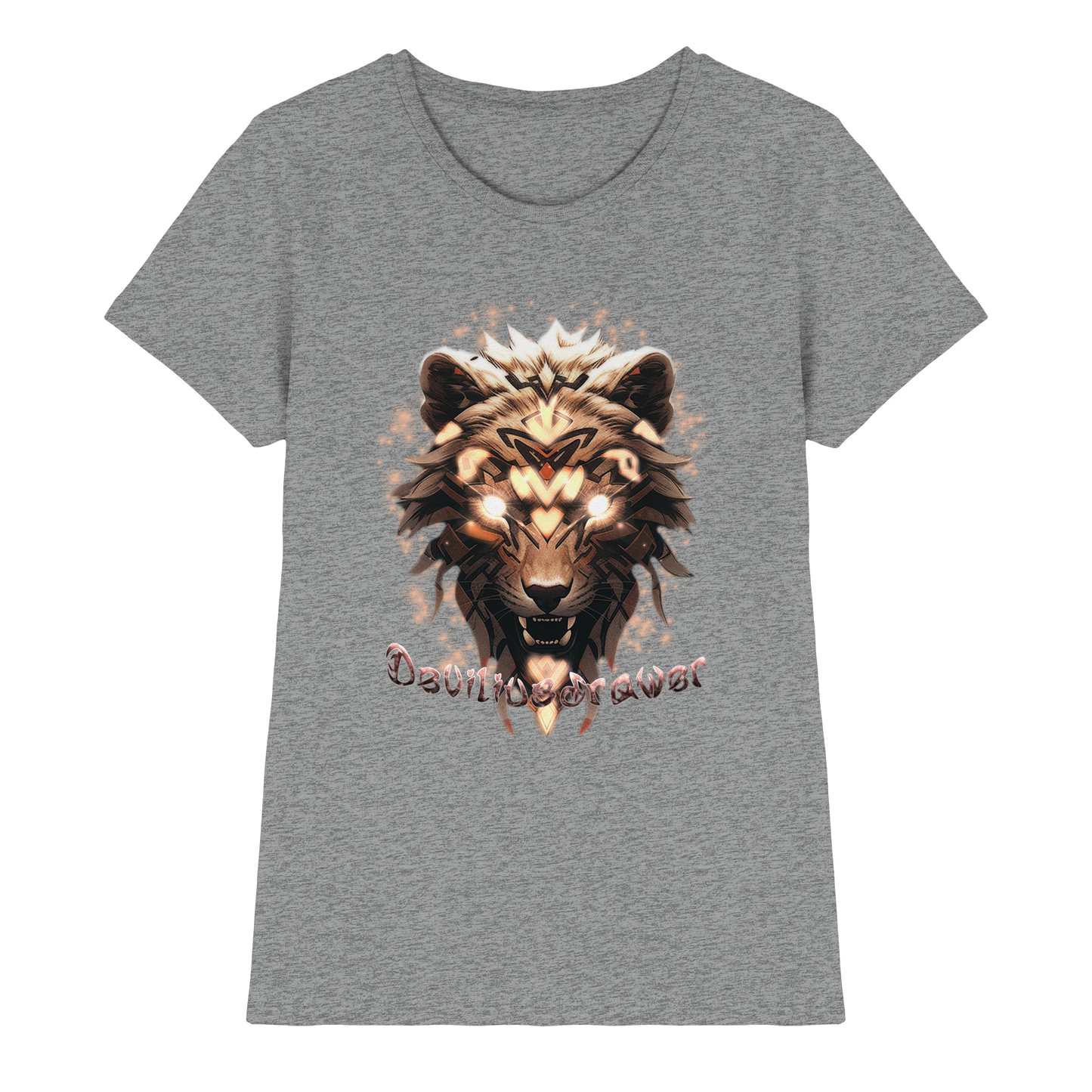 Deviliusdrawer Gold Weartiger - Ladies Premium Shirt