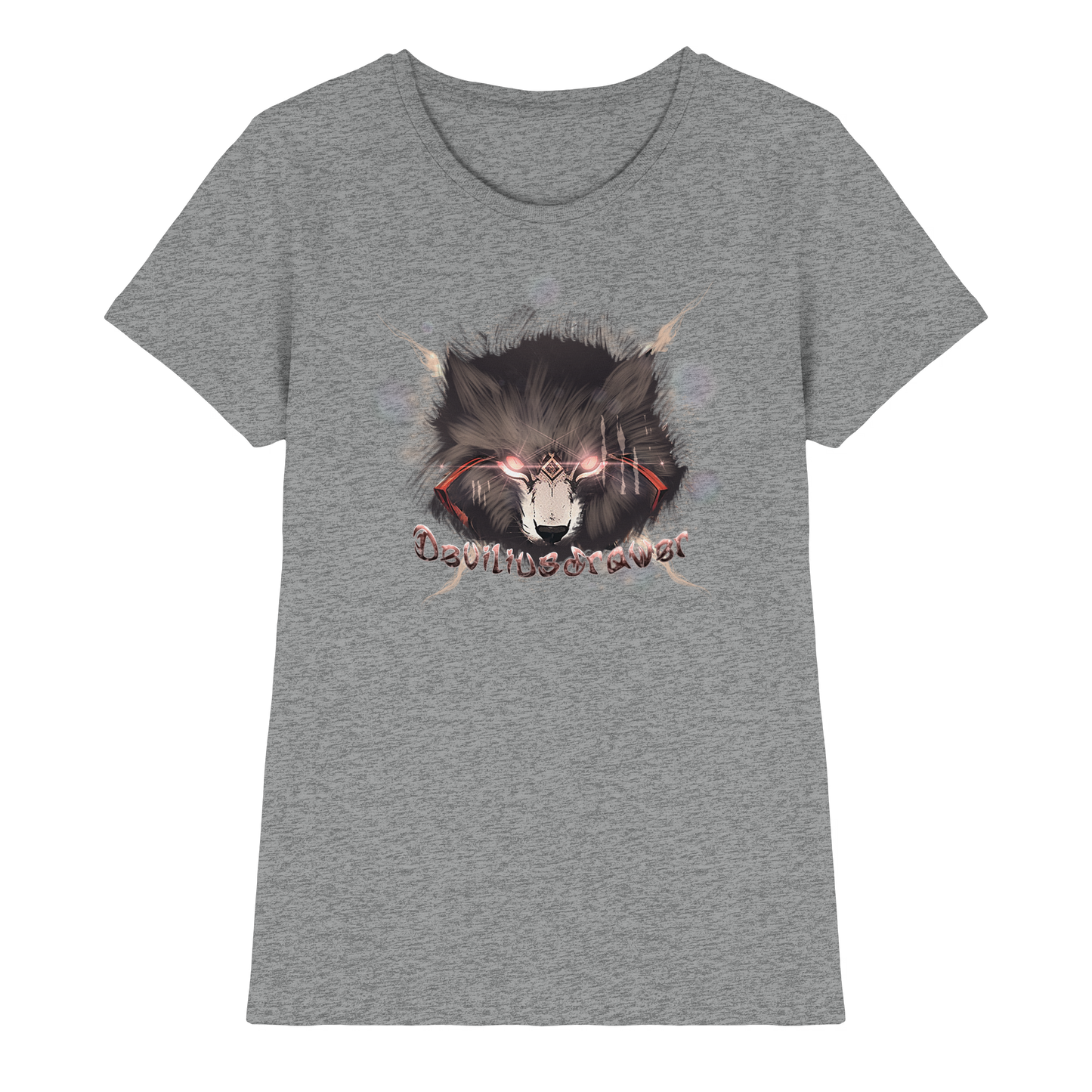 Deviliusdrawer Sparking Wolf - Ladies Premium Shirt