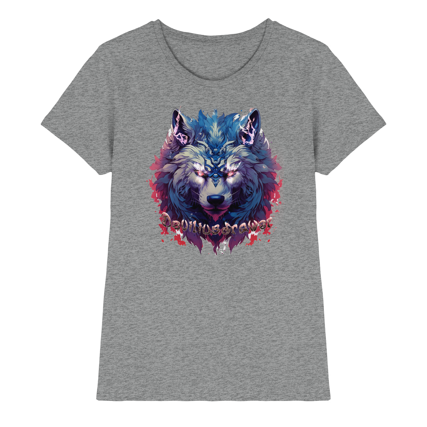 Deviliusdrawer Magic Wolf - Ladies Premium Shirt