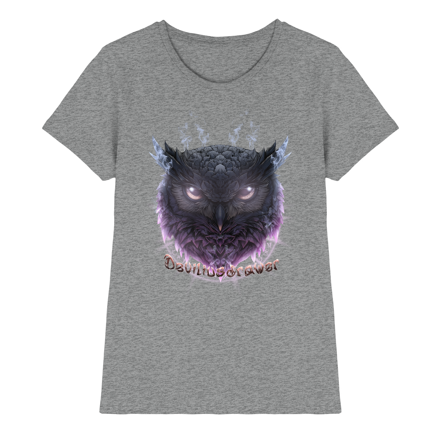 Deviliusdrawer Darkness Owl - Ladies Premium Shirt