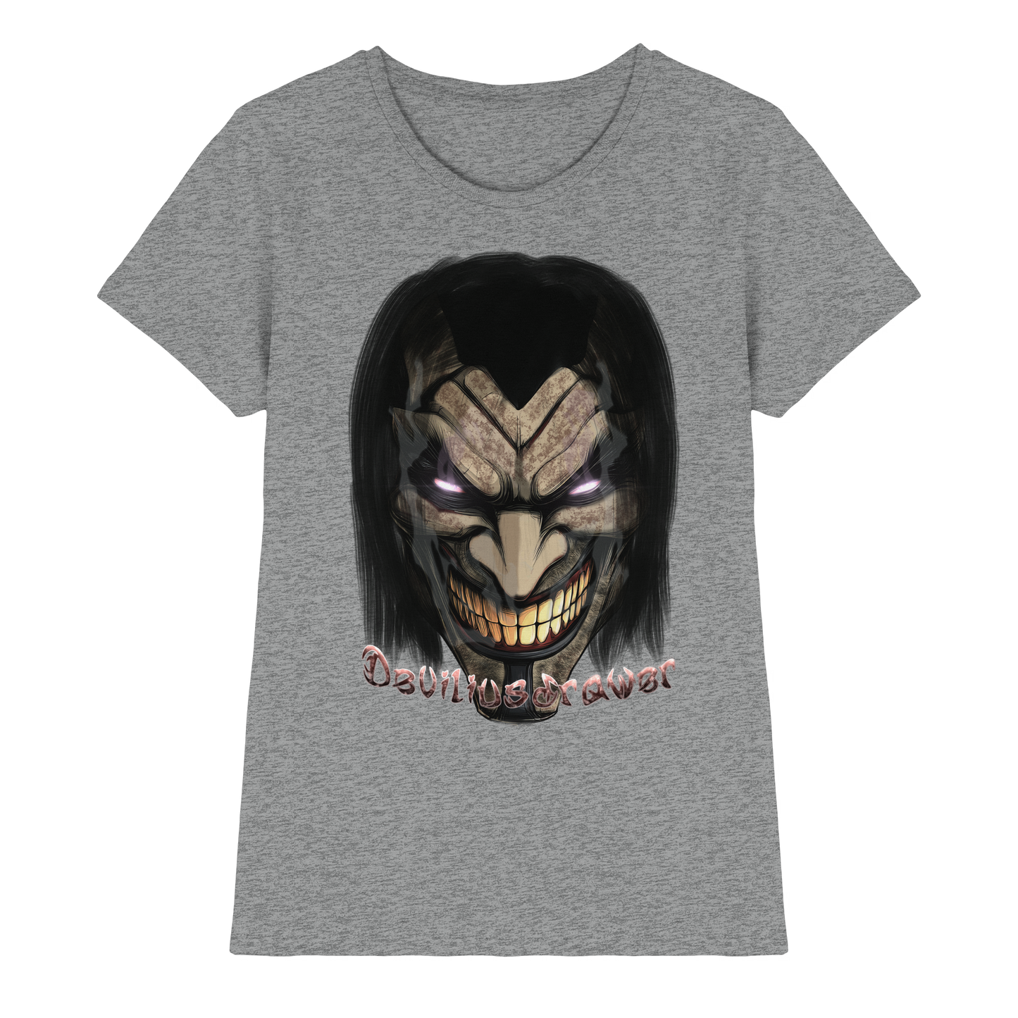 Deviliusdrawer Smiling Devil - Ladies Premium Shirt