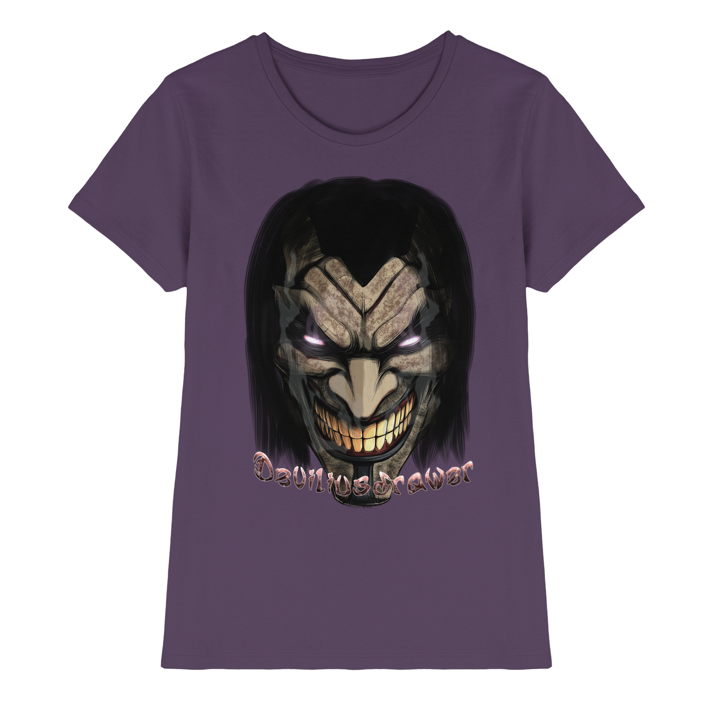 Deviliusdrawer Smiling Devil - Ladies Premium Shirt