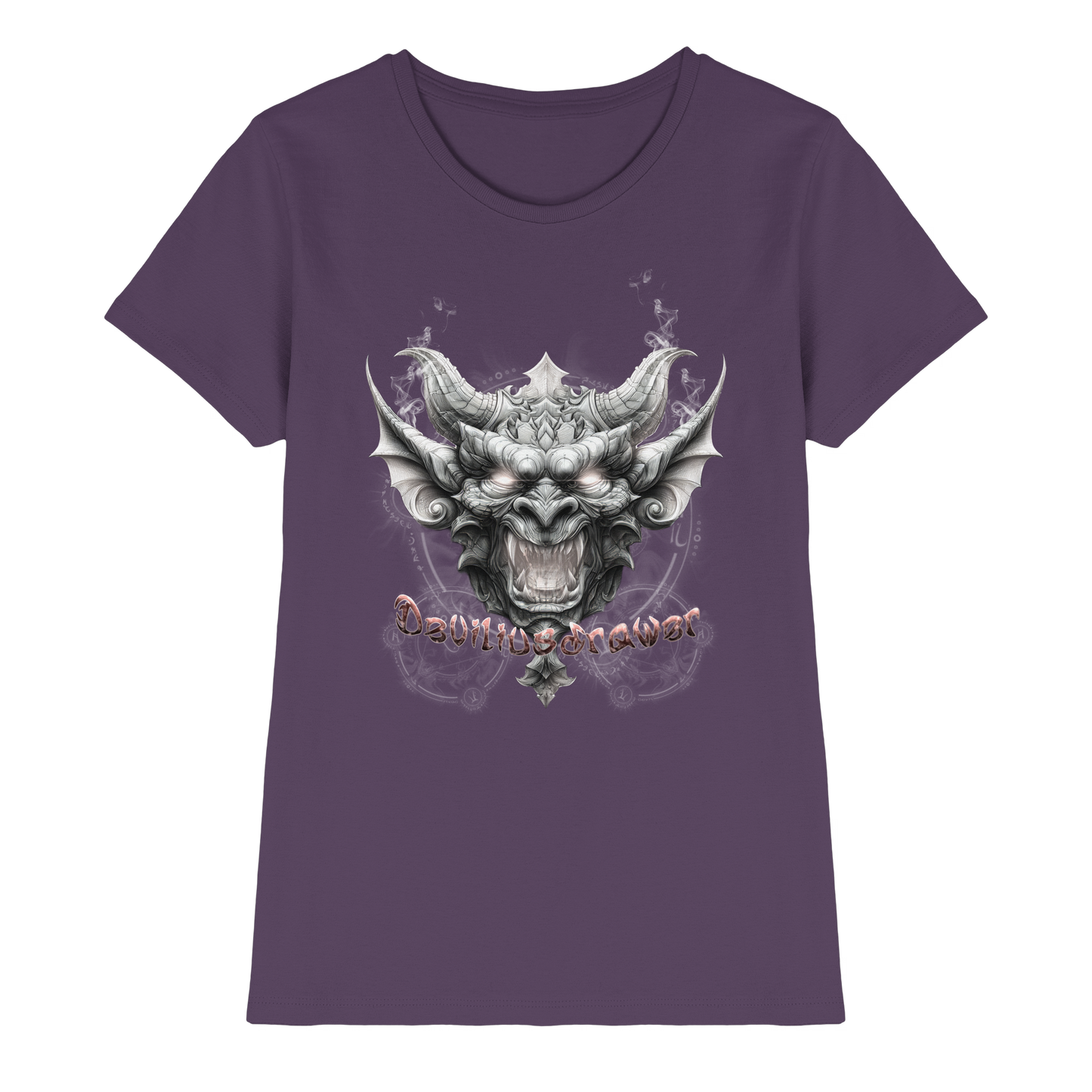 Deviliusdrawer Dark Gargoyl - Ladies Premium Shirt