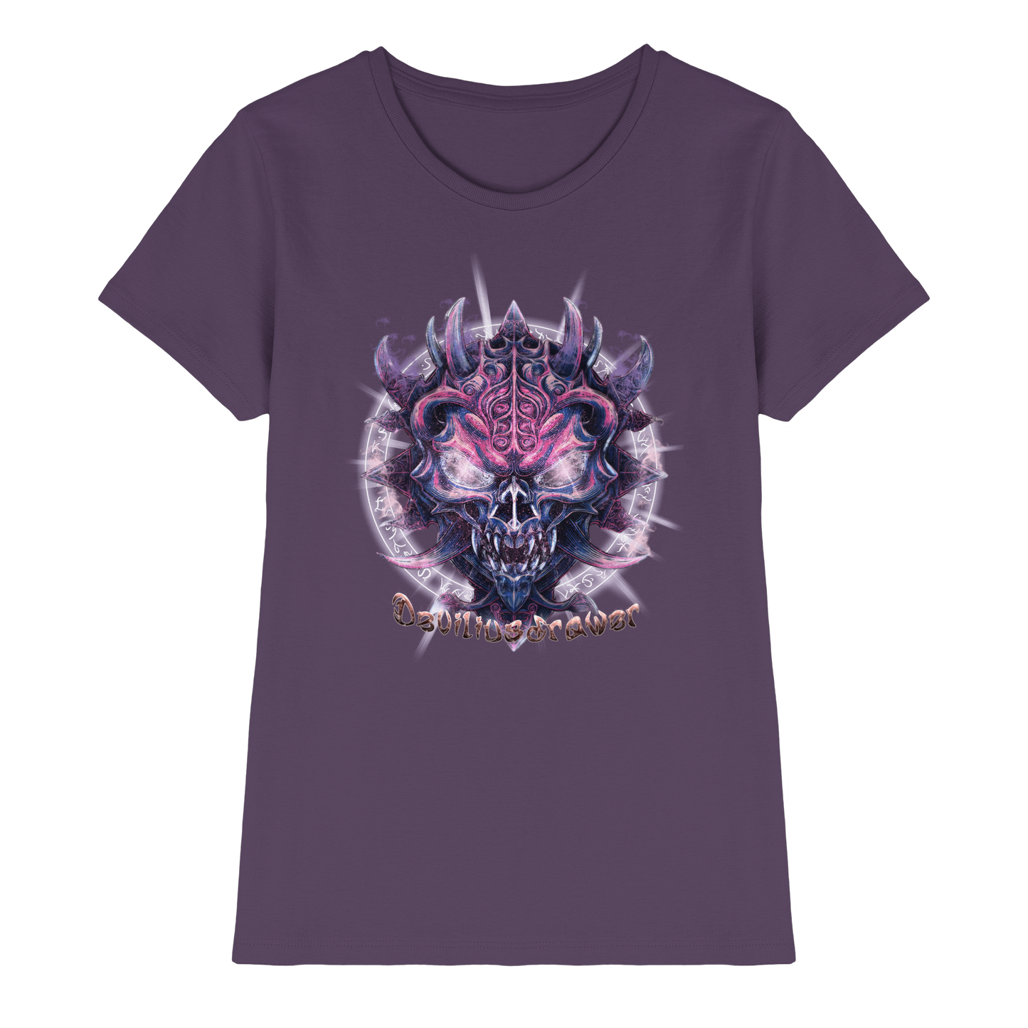 Deviliusdrawer Fire Demon - Ladies Premium Shirt