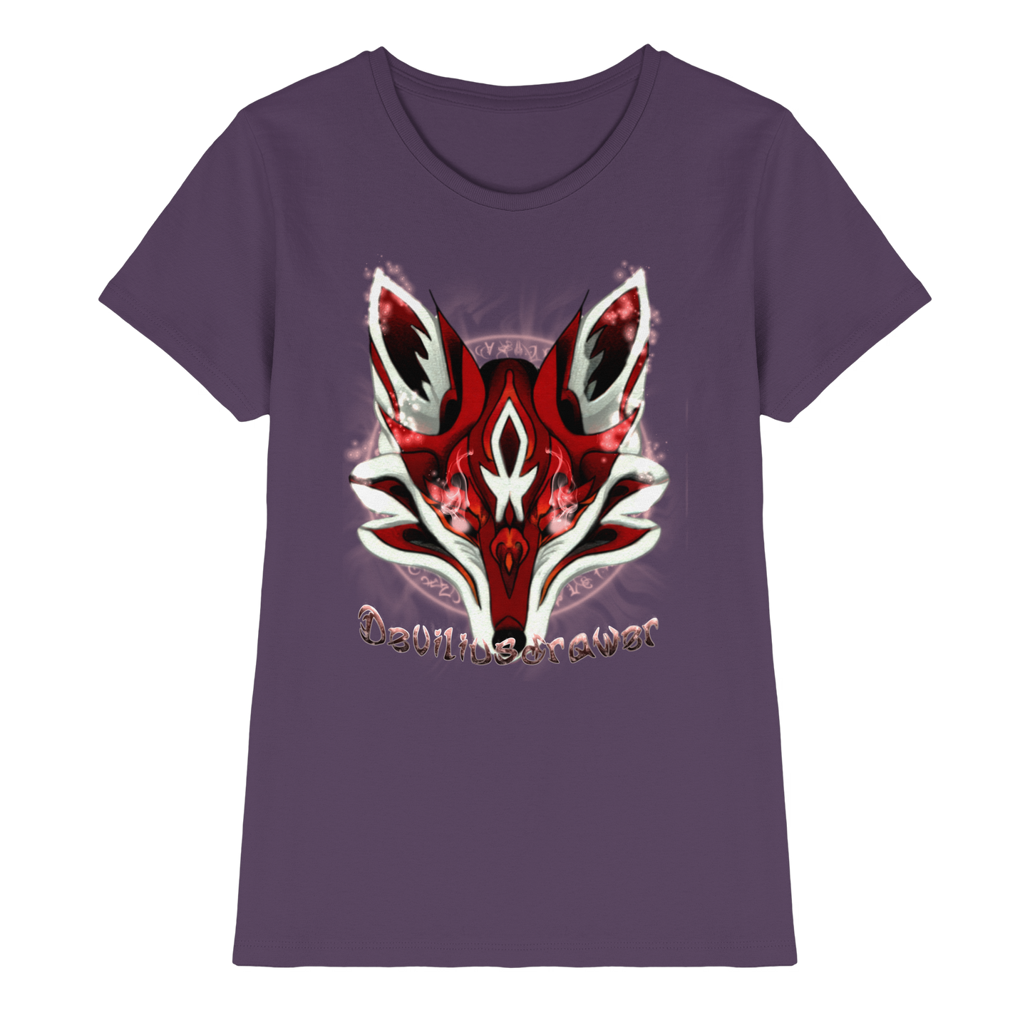 Deviliusdrawer Red Eyed Fox - Ladies Premium Shirt