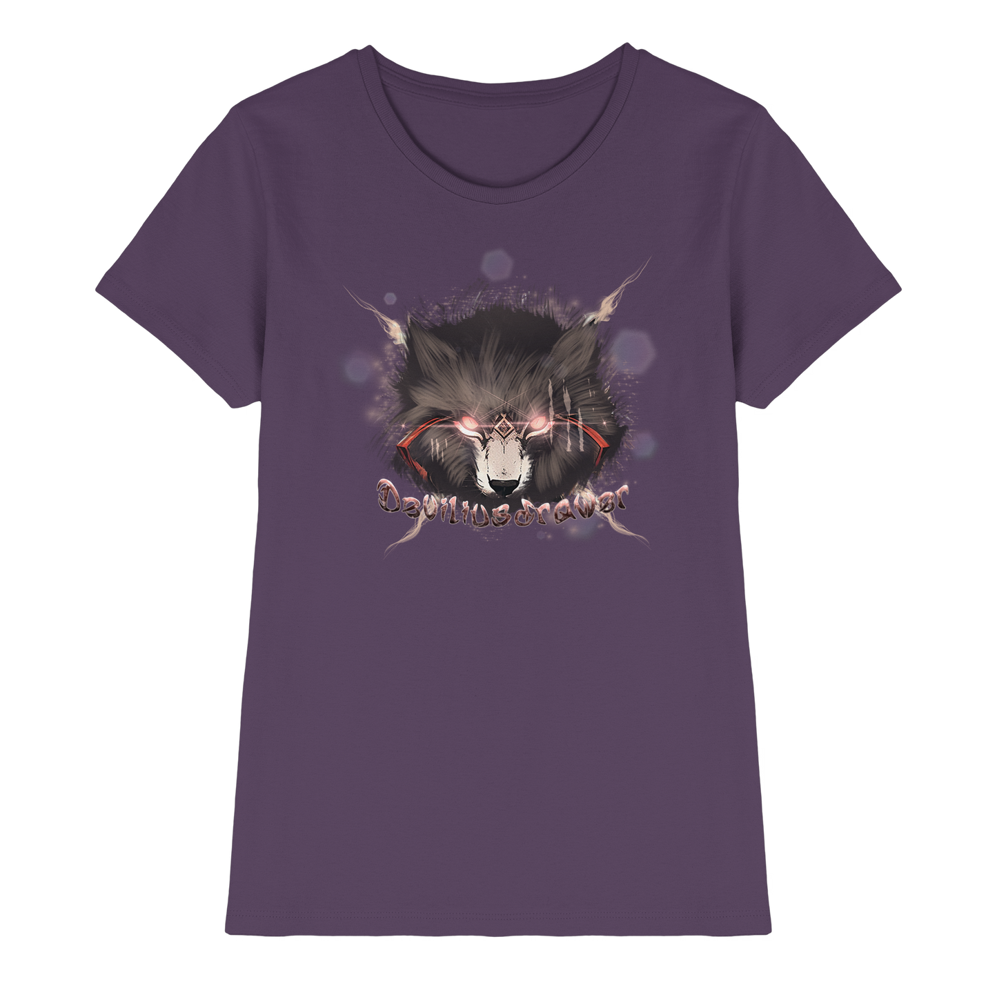 Deviliusdrawer Sparking Wolf - Ladies Premium Shirt