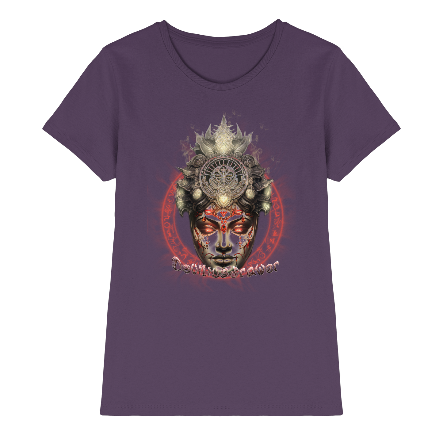Deviliusdrawer Devils Godess - Ladies Premium Shirt