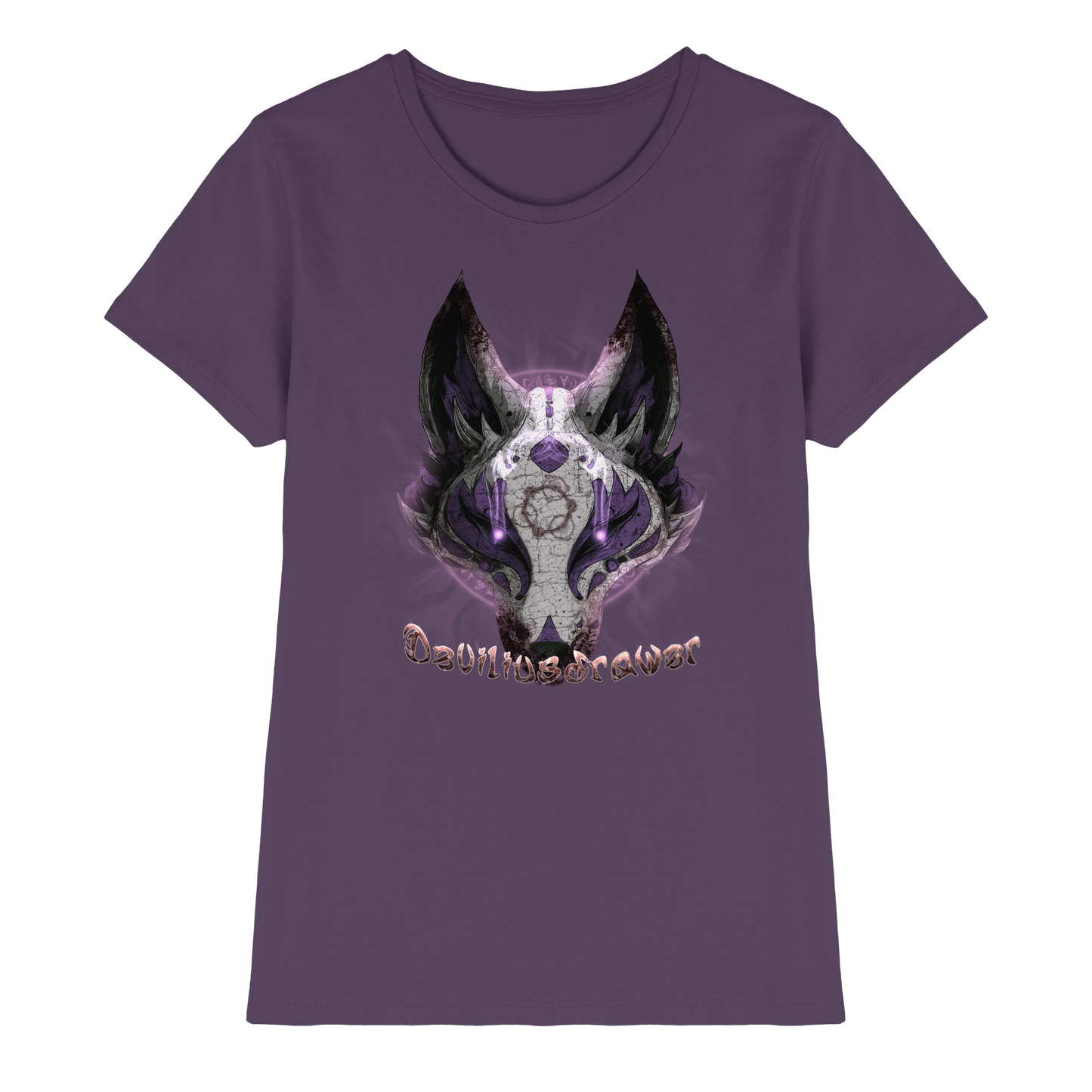 Deviliusdrawer Dark Kitsune - Ladies Premium Shirt