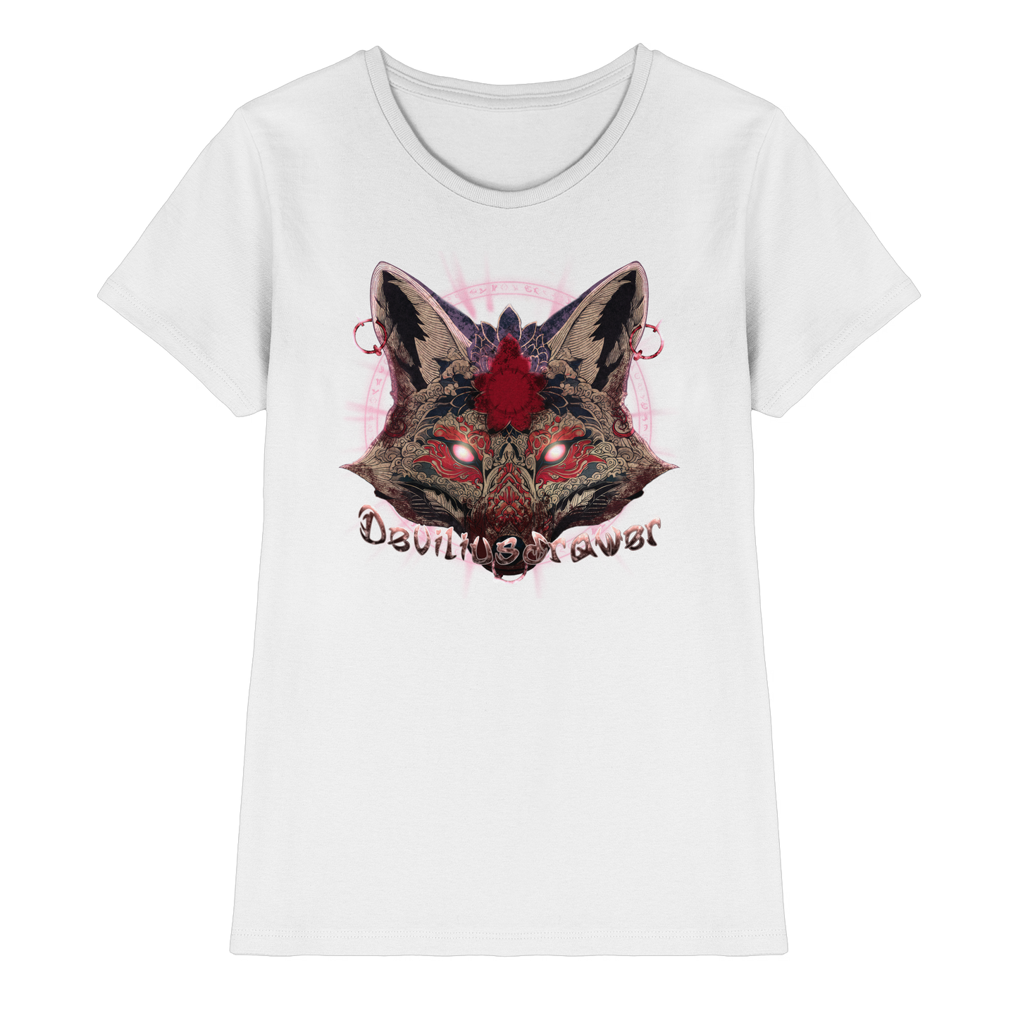 Deviliusdrawer Demon Kitsune - Ladies Premium Shirt