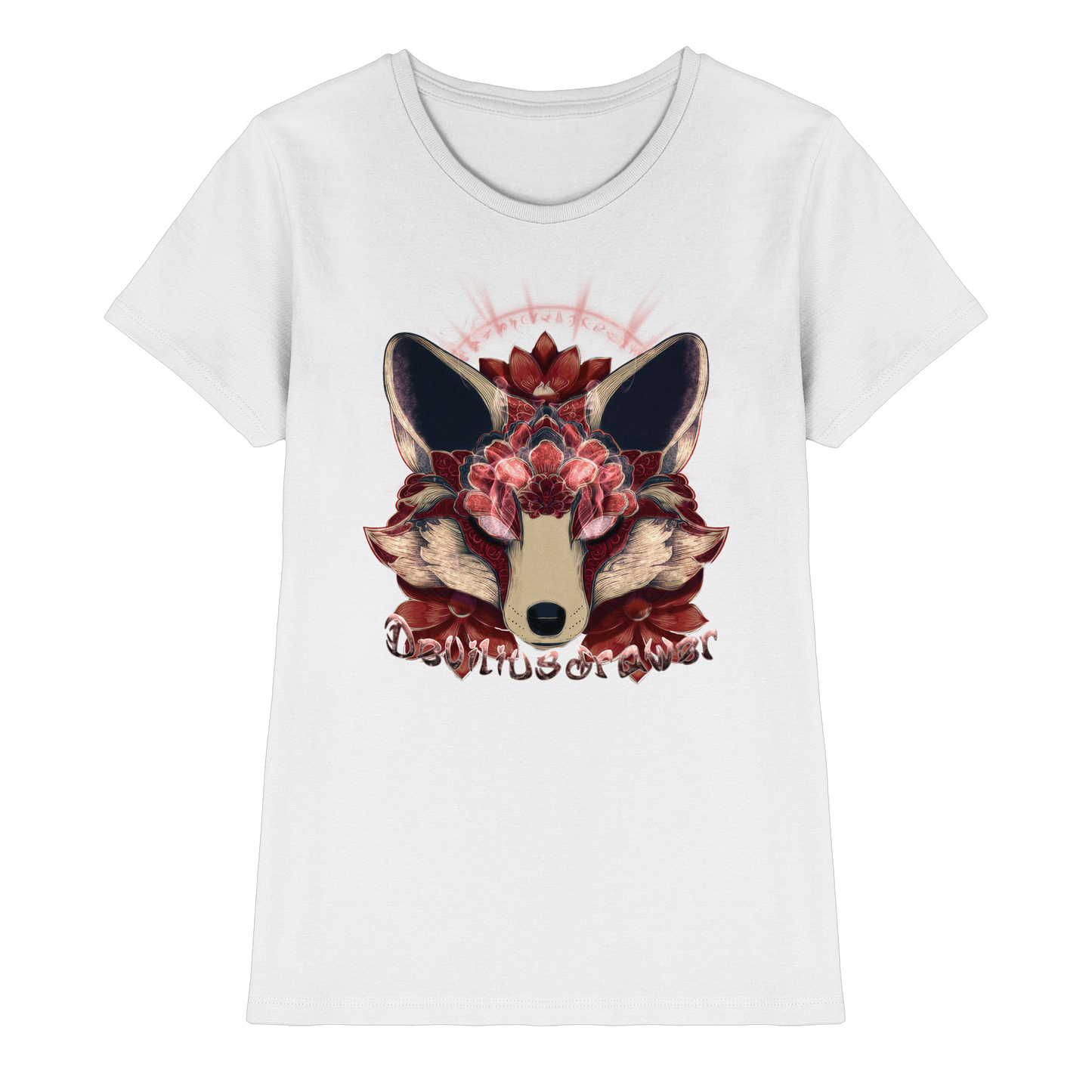 Deviliusdrawer Fire Kitsune - Ladies Premium Shirt
