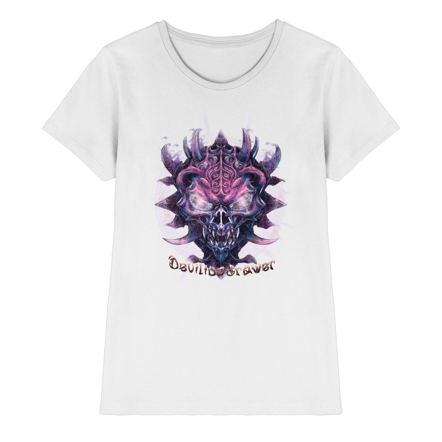 Deviliusdrawer Fire Demon - Ladies Premium Shirt