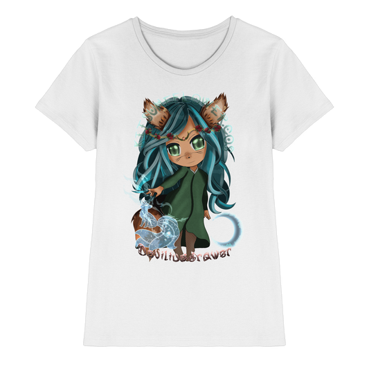 Deviliusdrawer Kitsuneflower - Ladies Premium Shirt