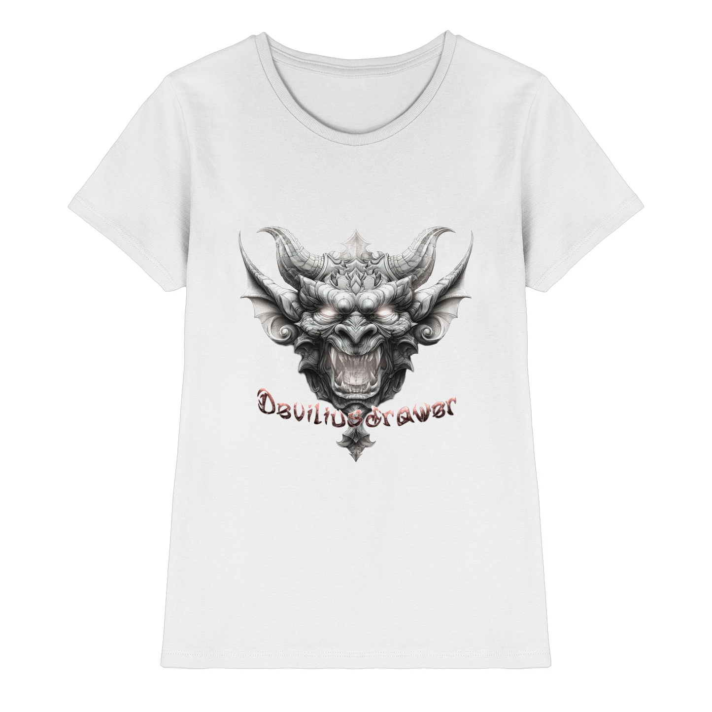 Deviliusdrawer Dark Gargoyl - Ladies Premium Shirt
