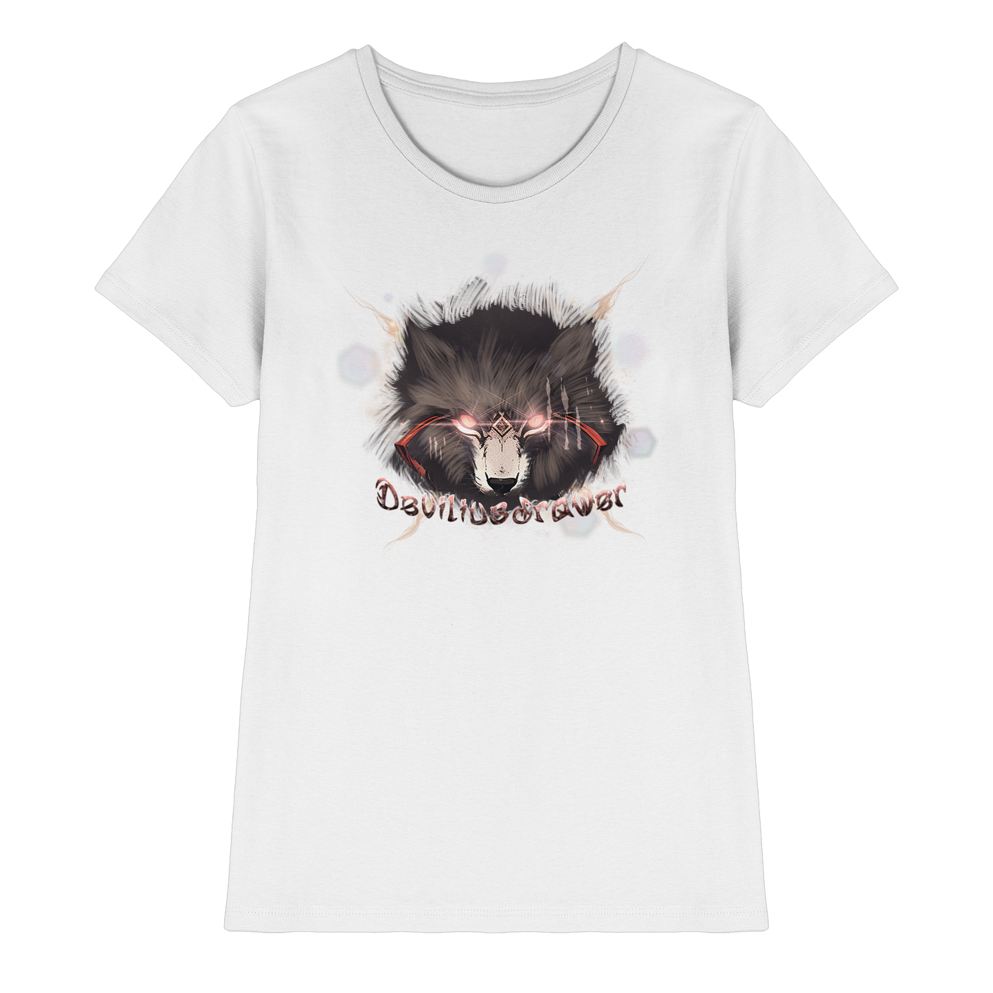 Deviliusdrawer Sparking Wolf - Ladies Premium Shirt